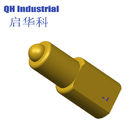 SMD 4.0mm 세륨 표준 PCBA 땜납 봄 짐 Pin에 의하여 도금되는 금 PCB 땜납 컵 Pogo Pin