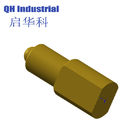 SMD 4.0mm 세륨 표준 PCBA 땜납 봄 짐 Pin에 의하여 도금되는 금 PCB 땜납 컵 Pogo Pin