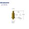Double Ends 4.0mm Length Spring Force 50g 70g 90g 110g 1A 2A 3A Mobile Phone Screw Rf SMT DIP Pogo Pin