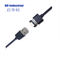 2A 3A 700gf Spring force Black and White Male Female 4 Pin Magnetic Cable Connector with USB