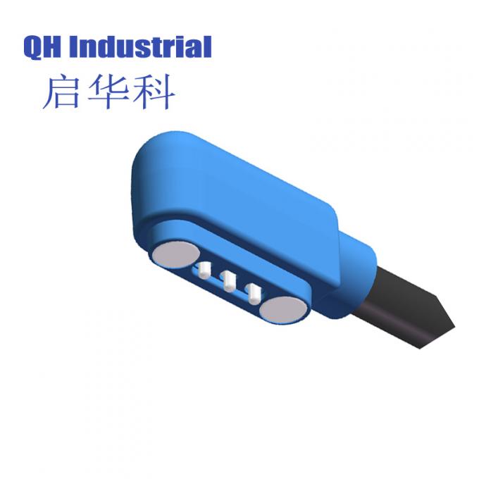 3Pin Magnetic Pogo Pin United Emirates High Current Connector For Electronic Product Magnetic12V  Pogo Pin Usb 