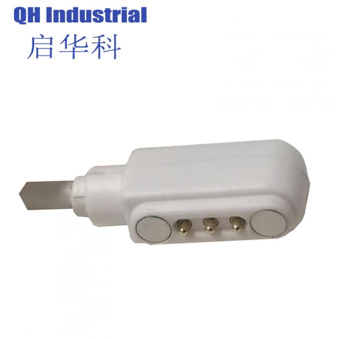 3Pin Efficient Male And Female Waterpro of 3A  Magnetic Brazil Efficient Magnetic Pogo Pin 6Pin Usb Jack Connector  