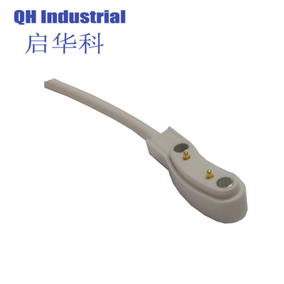 신제품 USB 2.0 남성 2 핀 포고 전력 충전 케이블 자기 충전 케이블 스마트 워치 충전 핀