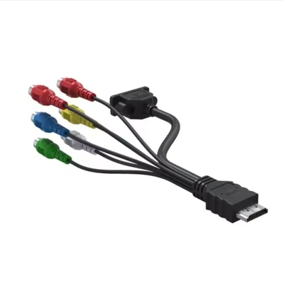 도매 공장 0.5 1.5 M 1080 P 부품 HD 오디오 비디오 HDMI 남성 3 RCA AV 케이블 HDTV 셋톱 박스 TV 컴퓨터 노트북