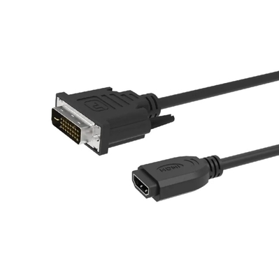 OEM ODM 24K 금으로 접힌 DVI에서 HDMI 케이블 여성 HDMI에서 DVI 케이블 24 + 1 핀 고속 1080P HD 어댑터 케이블 1.5m 3m 5m 9m