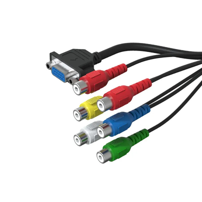 맞춤형 고속 HDMI DB 및 AV 케이블 라인 오디오 비디오 부품 코드 와이어 6 RCA 케이블 TV 게임 콘솔 컴퓨터