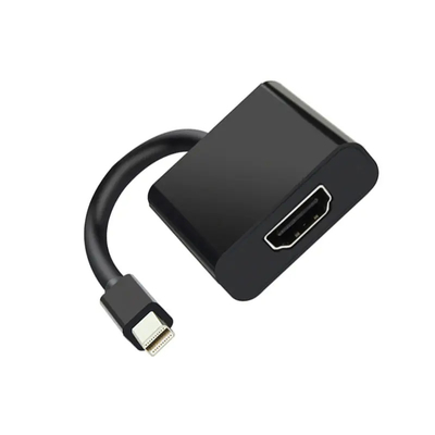 직접 제조업체 HDMI 여성에서 미니 DP 남성 오디오 비디오 케이블 변환 어댑터 데스크톱 노트북 프로젝터 모니터 컴퓨터