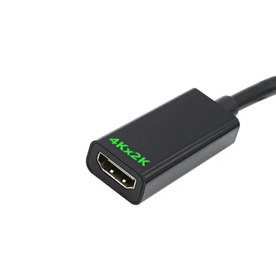 공장 제조사 OEM 4K*2K 미니 DP 디스플레이포트 1.4 남성에서 HDMI 여성 0.2 0.5m 케이블 어댑터 변환기 DP HDMI 커넥터