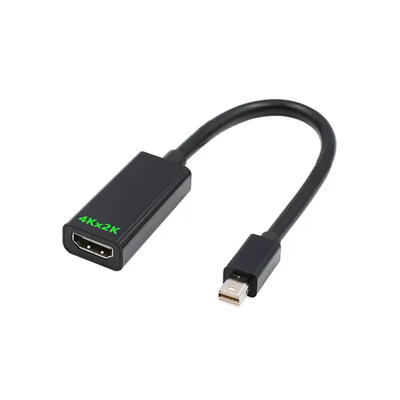 고품질 공장 공급 OEM 금판 0.5 M 4K x 2K 30 Hz 미니 디스플레이 포트 케이블 DP로 HDMI 어댑터 케이블 HDTV 컴퓨터