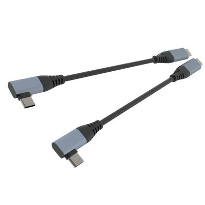 고속 충전 데이터 케이블 충전 USB-C 90° to Type-C 케이블 퀵 차지 USB-C 데이터 케이블 안드로이드 폰 로봇 스마트 청소기