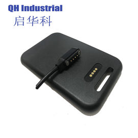 4pin 2.54mm Pitch I Shape Precision Amphenol 커넥터 자석 스프링 충전자 자석 포고 핀 충전자 케이블 커넥터