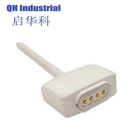 4핀 흰색 검은색 LED 스트립 LCD OLED MP4 MP5 스캐너 스마트 디바이스 자기 USB 케이블 충전 전원 커넥터