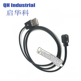 2핀 2.84mm RoHS 표준 DVD 커넥터 포고 핀 RoHS 표준 PCB 자석 노트북 전원 커넥터