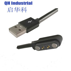 2Pin 4.0mm 솔리드워크 디자인 남성 커넥터 자기 포고 핀 스프링 포스 PCB 자기 포고 핀 커넥터