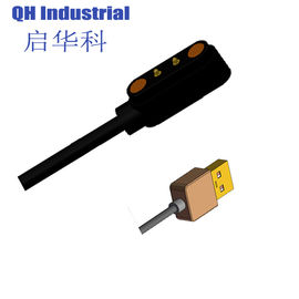 2핀 4.0mm 큰 아이디 스크루 접촉 핀 자석 12V 커넥터 마이크로 PCBA 솔더 컵 포고 핀 자석 포고 핀