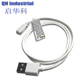 2핀 7.6mm 피치 장수 시간 내구성 항공우주 단일 헤드 포그 핀 소켓 포고 핀 자기 포고 핀 USB 커넥터