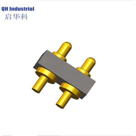 2Pin 2.54mm Pitch 포르투갈 CE 표준 통신 연결 자석 케이블 연결 자석 스프링 충전 핀 연결