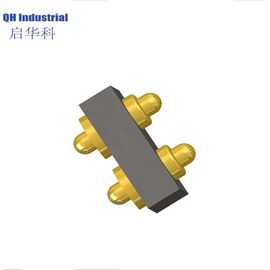 2핀 4.0mm 피치 1.5mm 높이 스마트 장치 자석 스프링 충전 핀 USB 커넥터 자석 스프링 충전 핀 USB