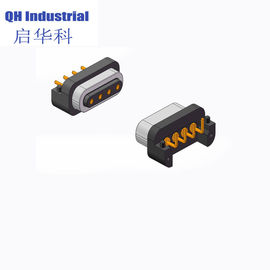 4핀 2.54mm 피치 남성 여성 1Amp 500gf 자기 포고 핀 충전기 커넥터