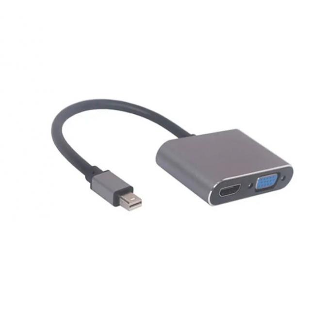DP에서 VGA HDMI 변환기 1080p 미니 디스플레이 포트 디스플레이 포트 케이블 어댑터 HDTV용 MacBook Air Pro 컴퓨터 노트북 데스크톱 1